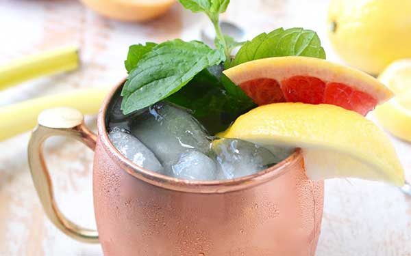 Grapefruit Gin Moscow Mule